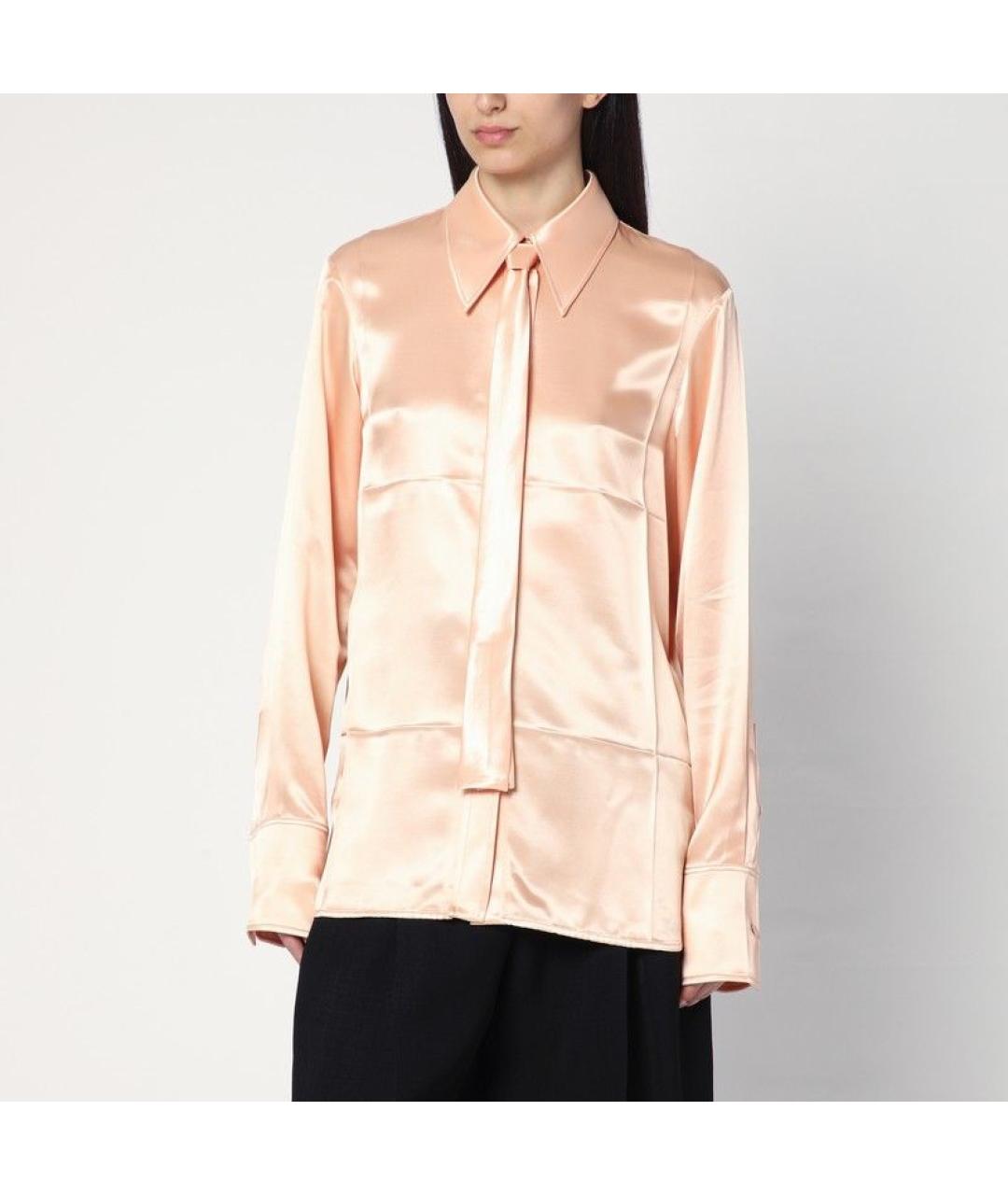 JIL SANDER Розовая вискозная рубашка, фото 3