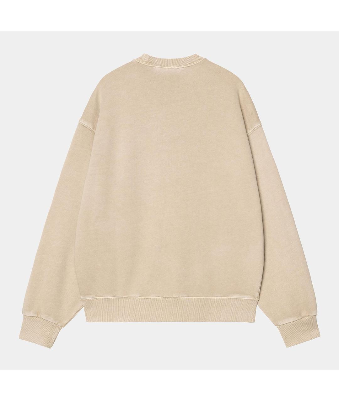 CARHARTT WIP Бежевый хлопковый джемпер / свитер, фото 2