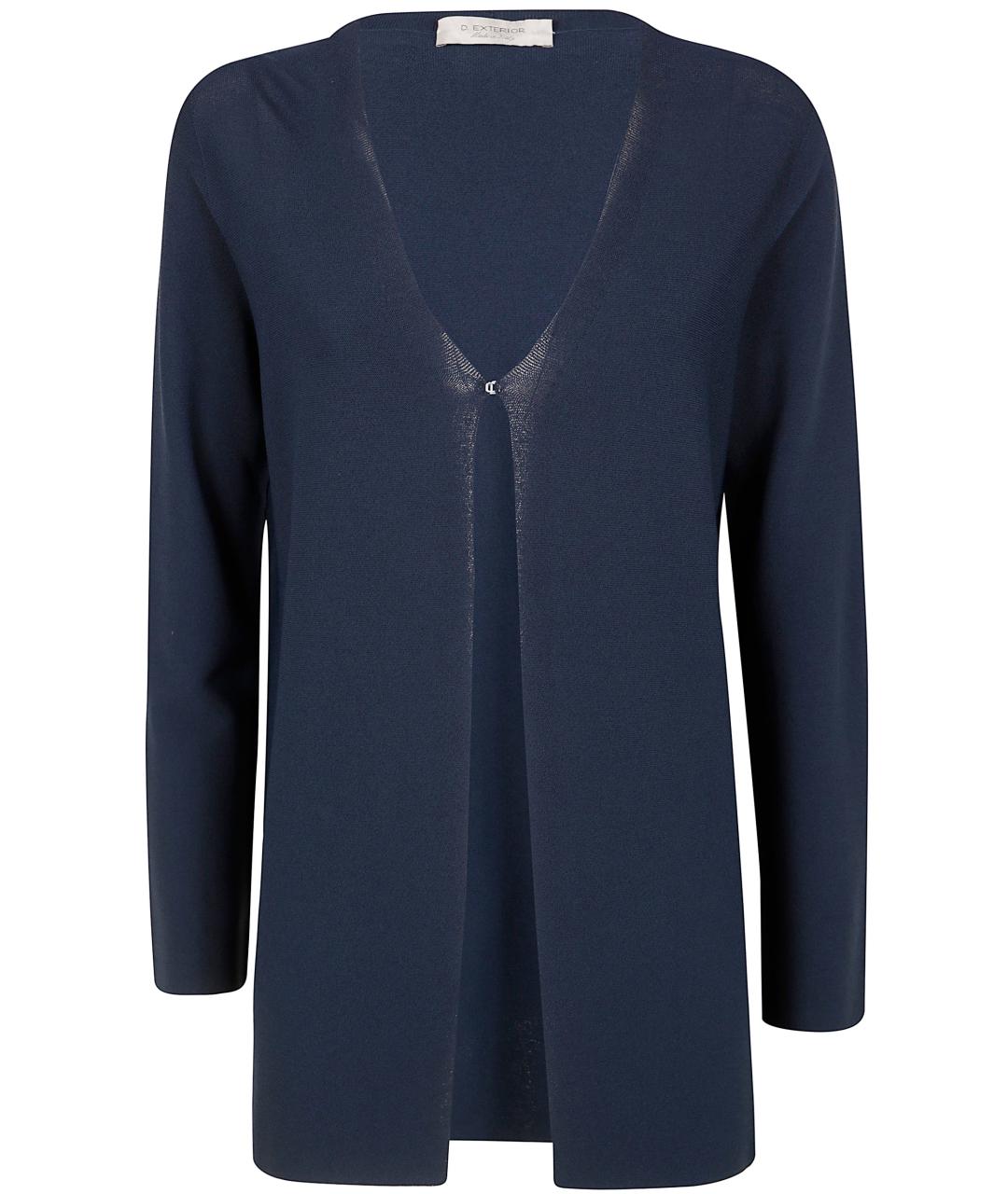 D.EXTERIOR Синий вискозный кардиган, фото 1