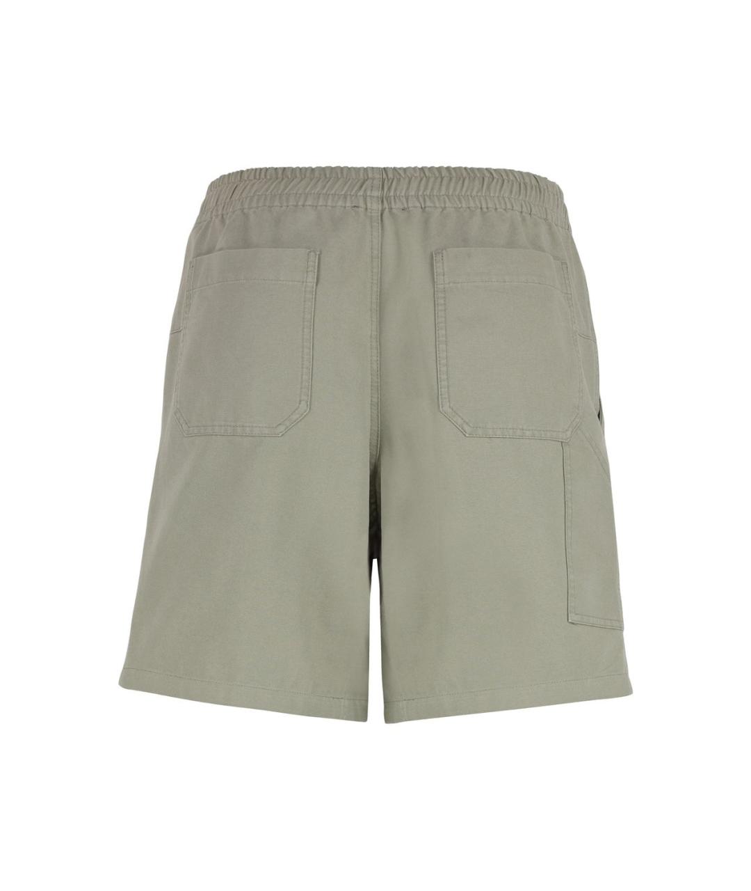A.P.C. Зеленые хлопковые шорты, фото 2