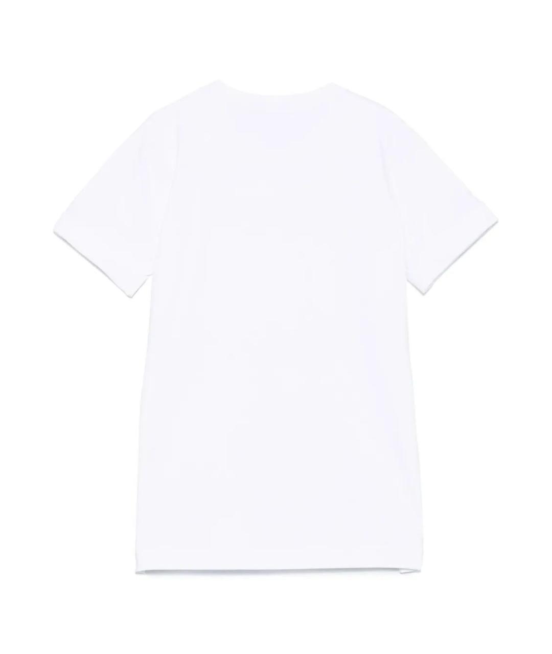 D.EXTERIOR Белая хлопковая футболка, фото 2