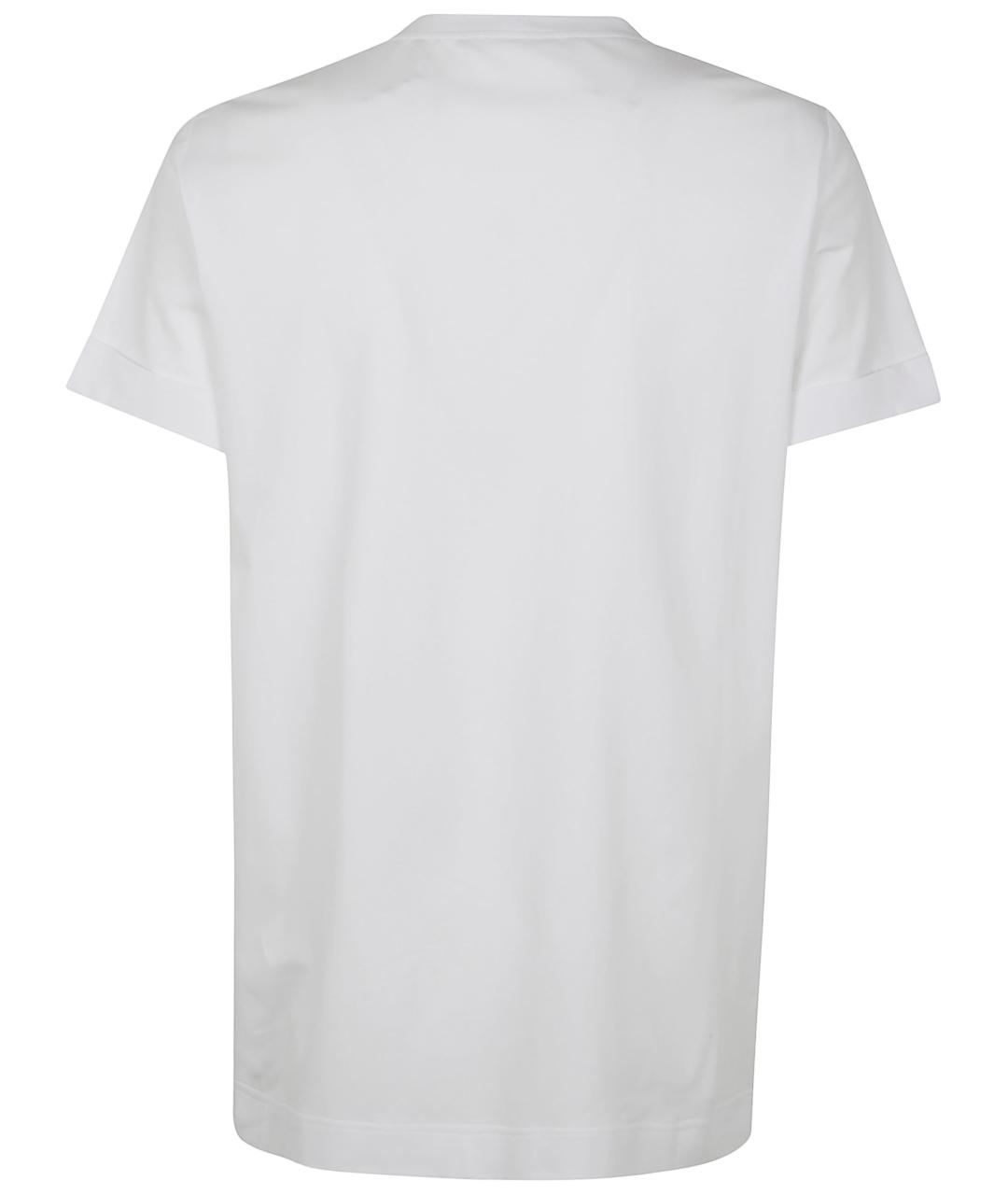 D.EXTERIOR Белая хлопковая футболка, фото 3