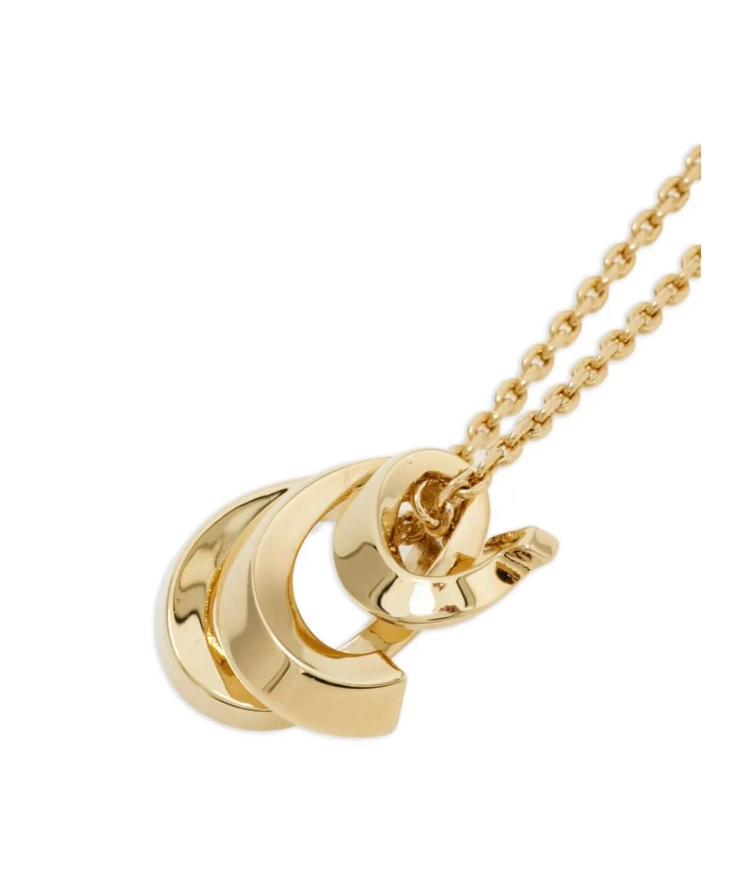 FERRAGAMO Золотая латунная подвеска, фото 3