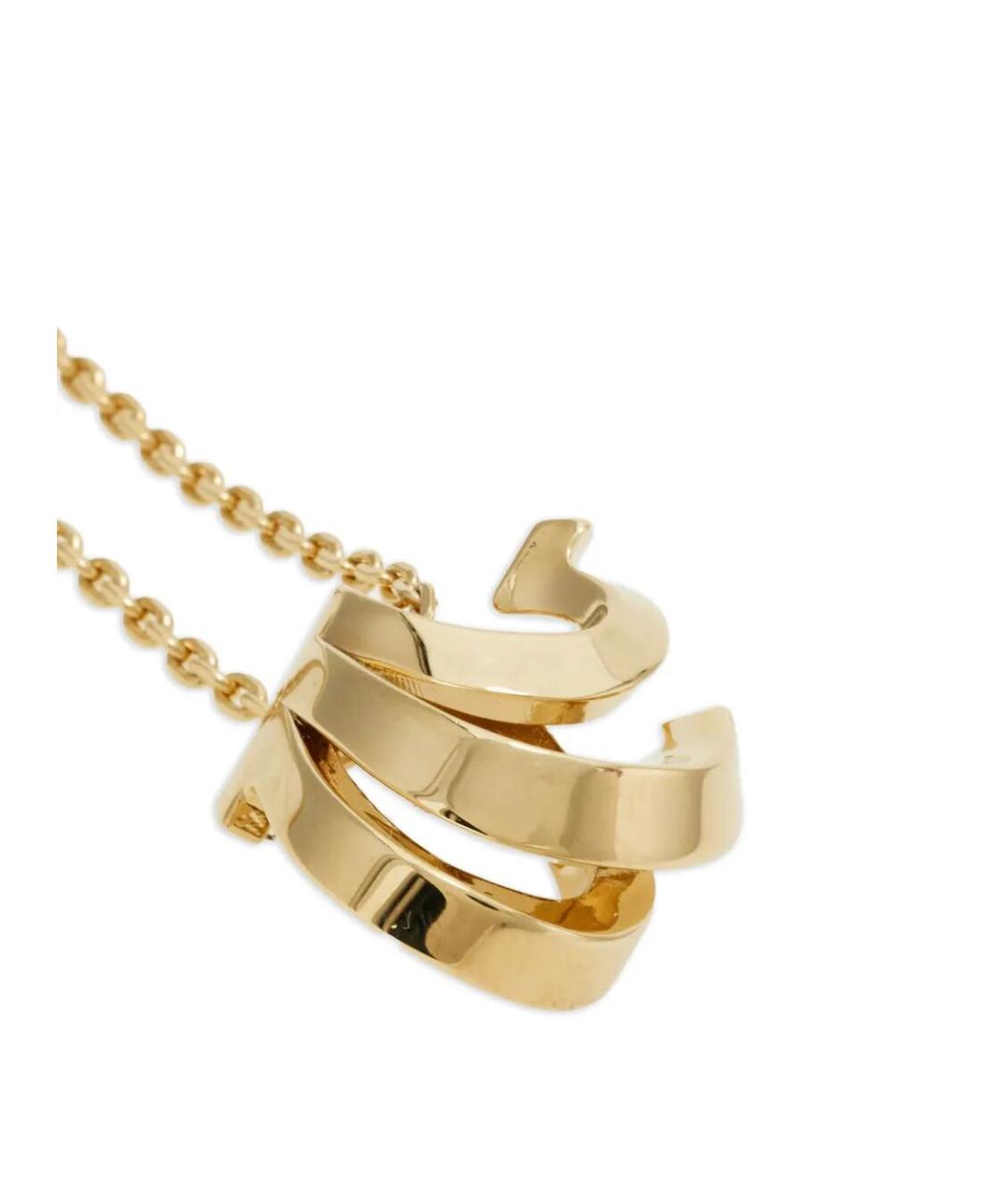 FERRAGAMO Золотая латунная подвеска, фото 4