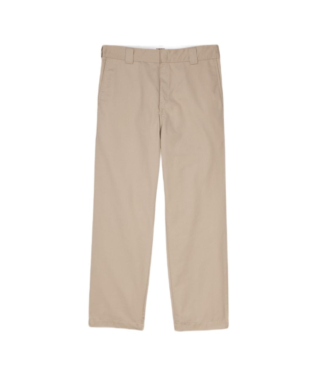 CARHARTT WIP Бежевые повседневные брюки, фото 1