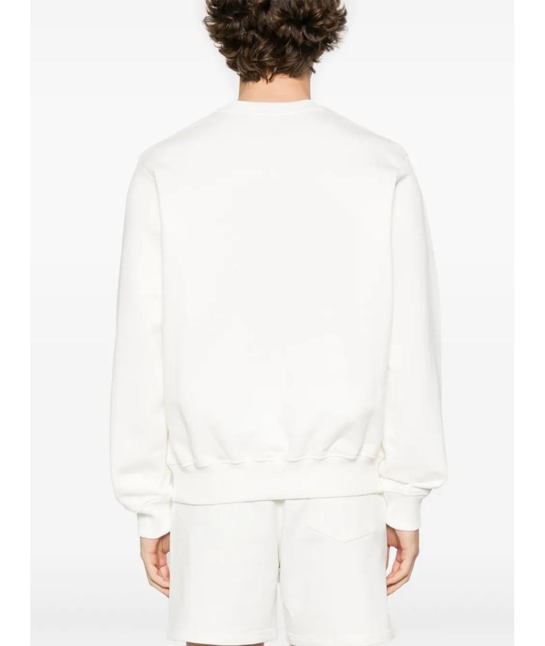 CASABLANCA Белый хлопковый джемпер / свитер, фото 4