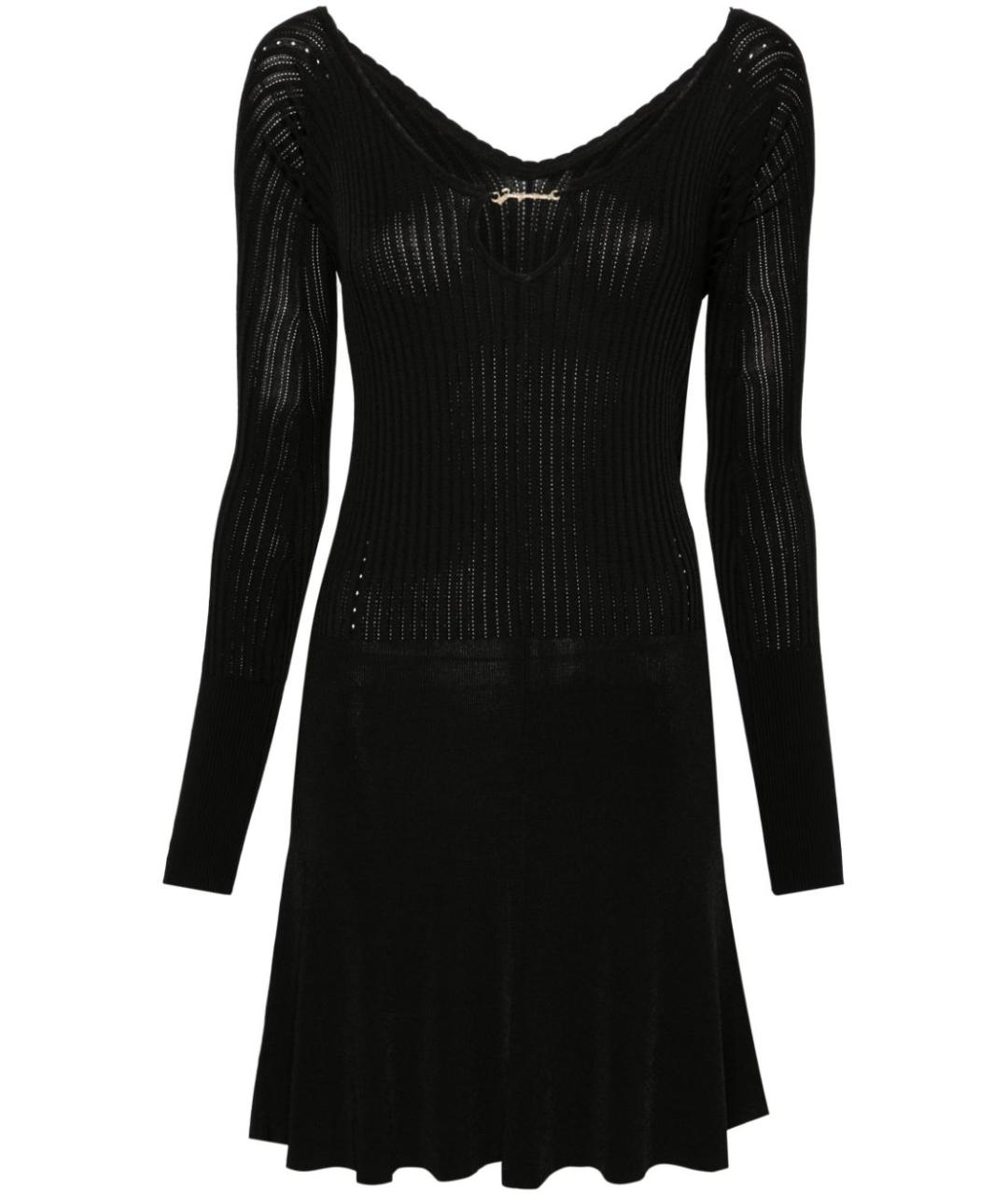 JACQUEMUS Черное вискозное повседневное платье, фото 1