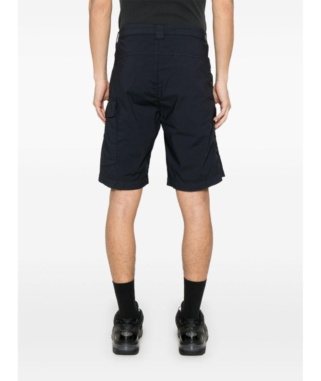 CP COMPANY Синие хлопковые шорты, фото 4