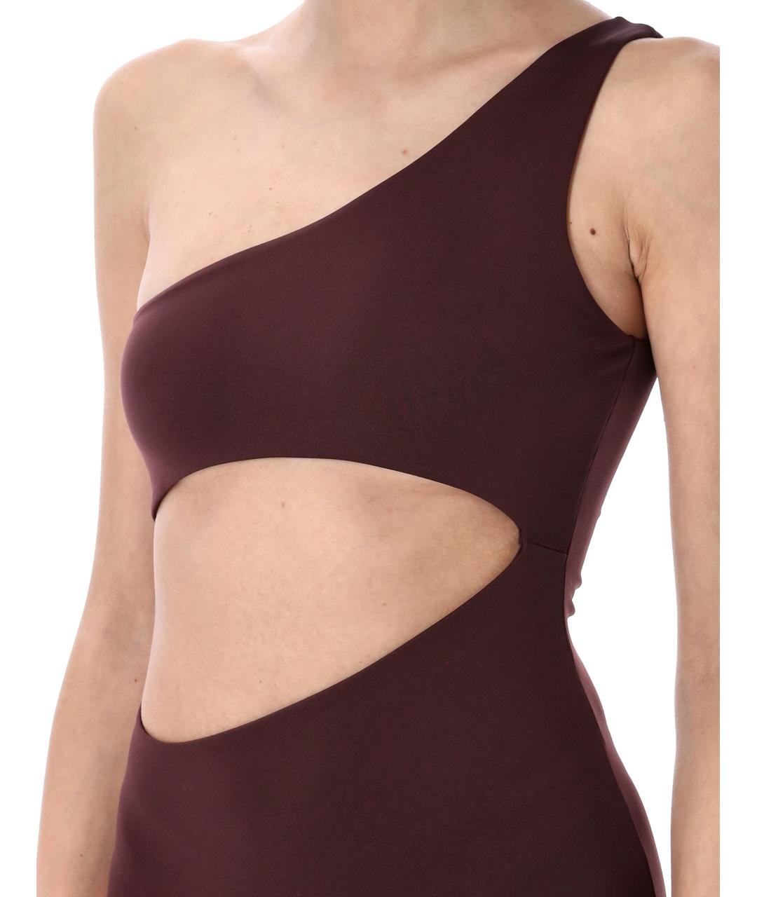 MAGDA BUTRYM Коричневый полиамидовый купальник, фото 4