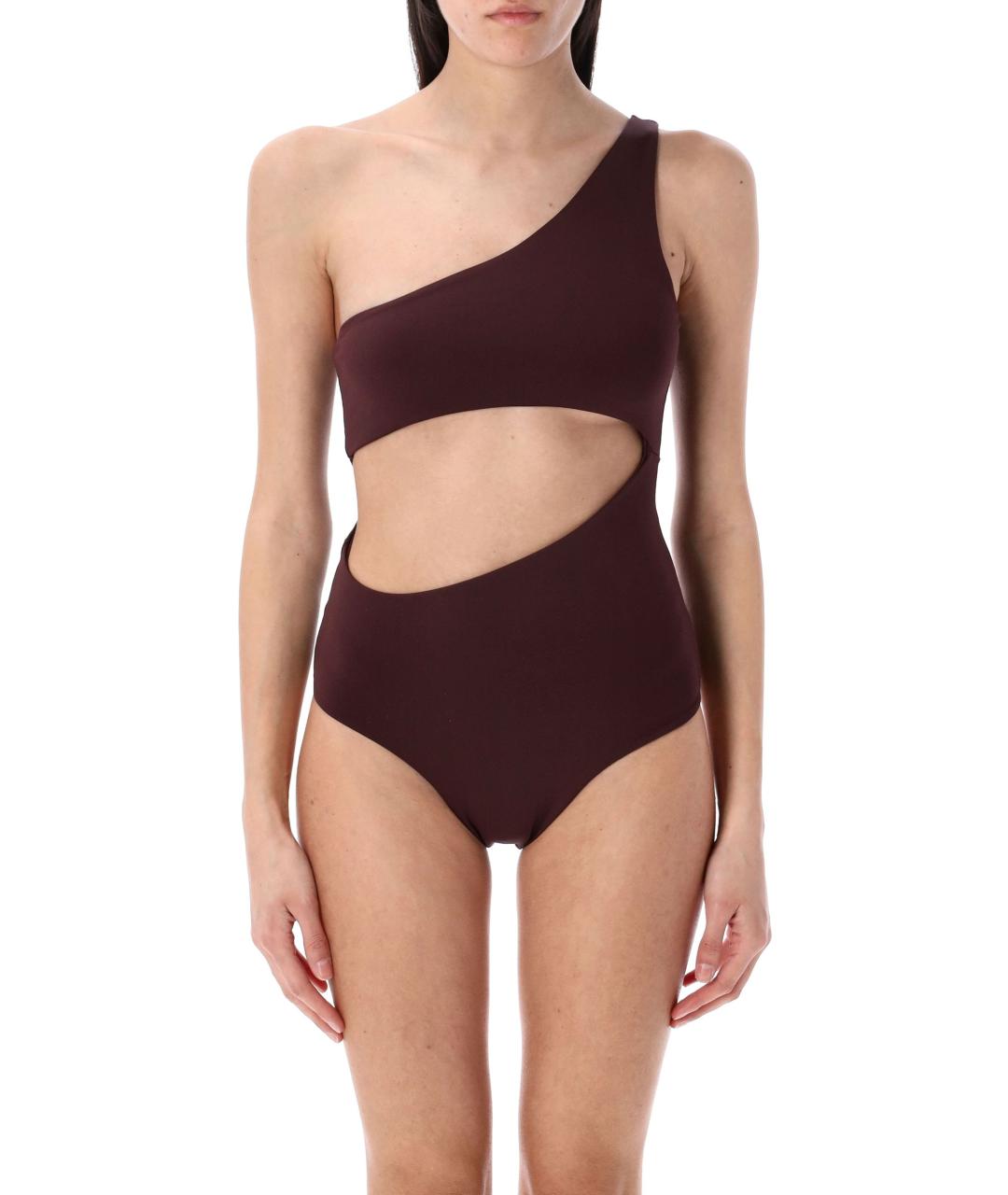 MAGDA BUTRYM Коричневый полиамидовый купальник, фото 2