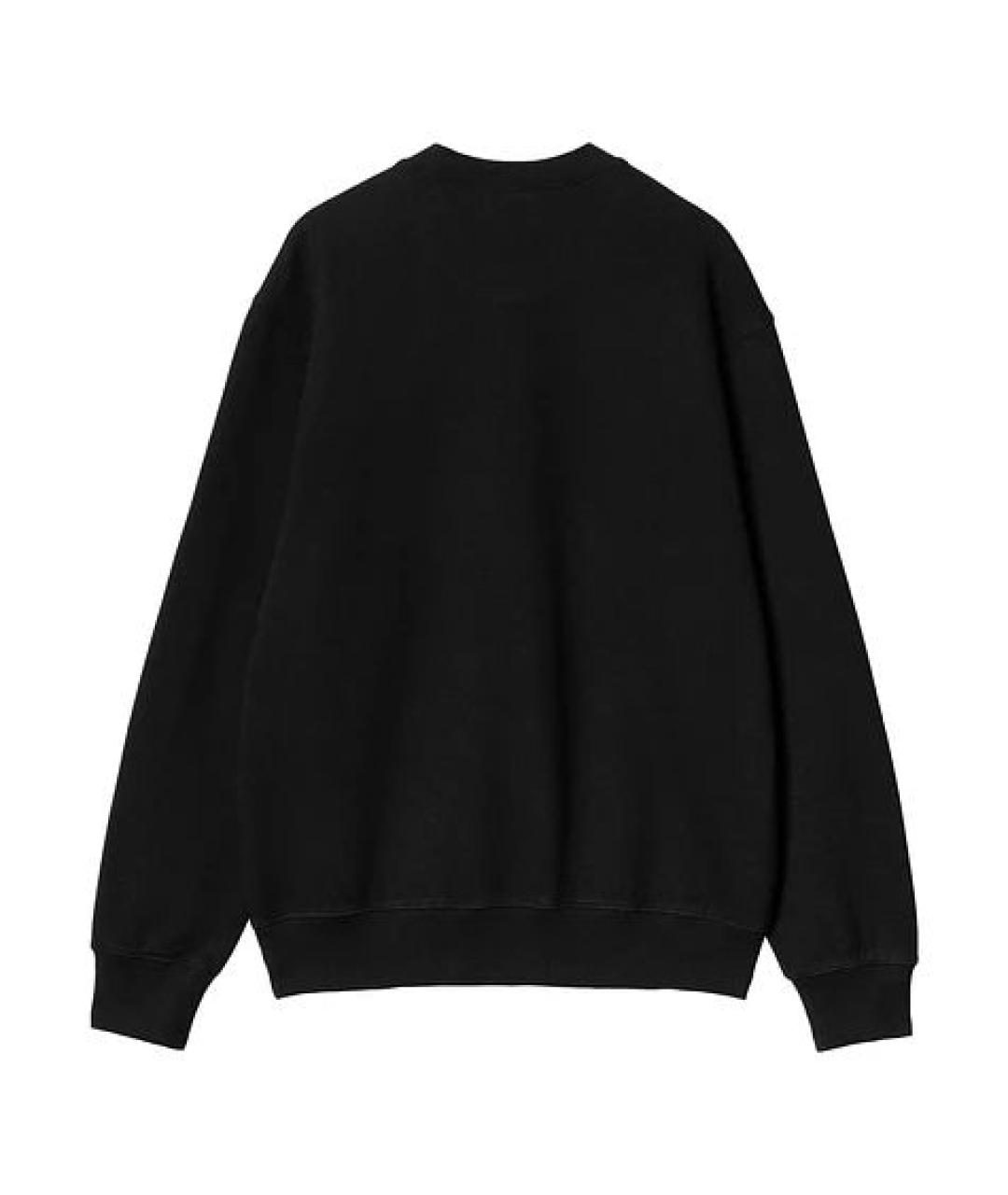 CARHARTT WIP Черный хлопковый джемпер / свитер, фото 2
