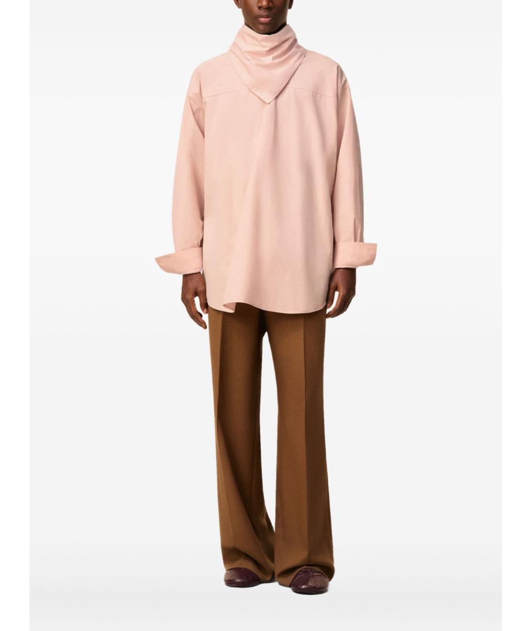 Ami Paris Розовая хлопковая блузы, фото 2