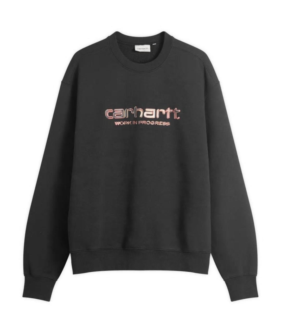 CARHARTT WIP Черный хлопковый джемпер / свитер, фото 1