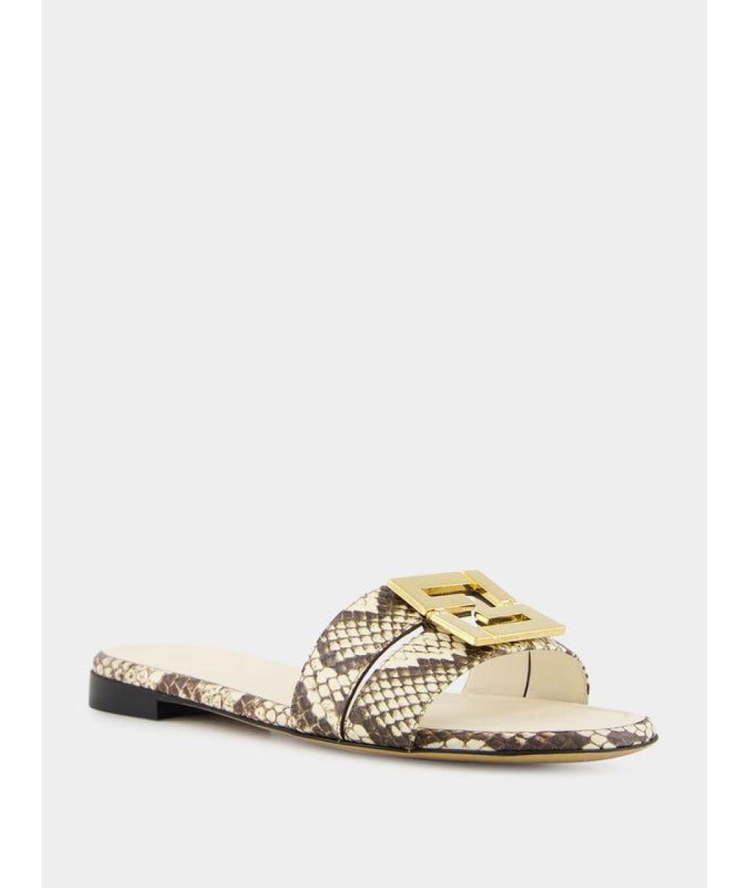 FENDI Мульти сандалии, фото 2