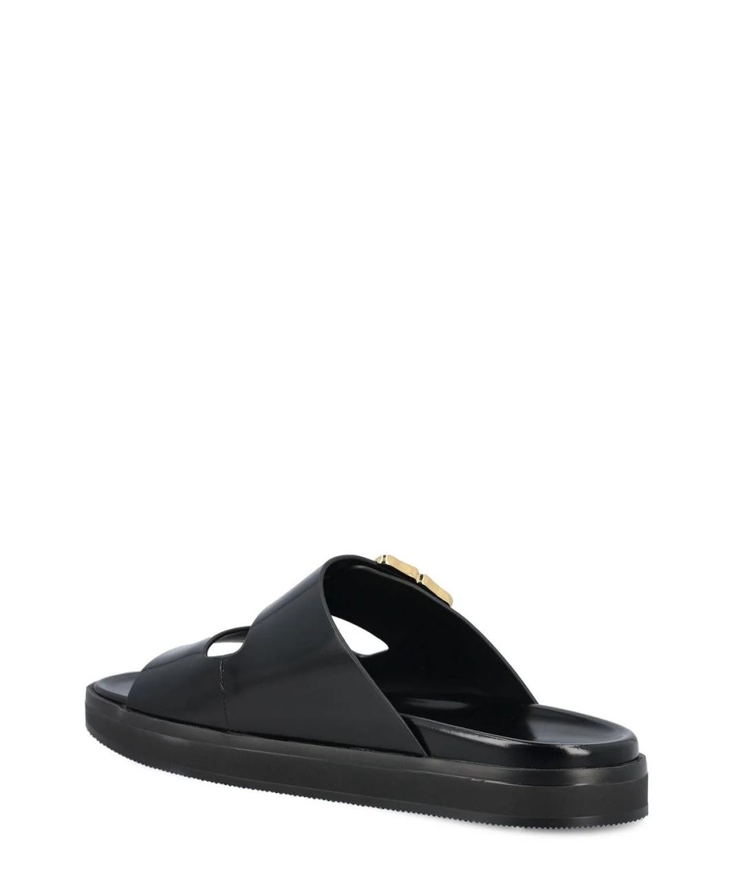GIVENCHY Черные кожаные сандалии, фото 3