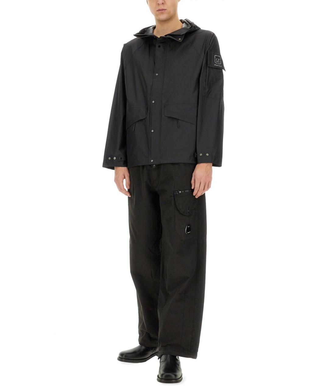 CP COMPANY Черная полиамидовая куртка, фото 3