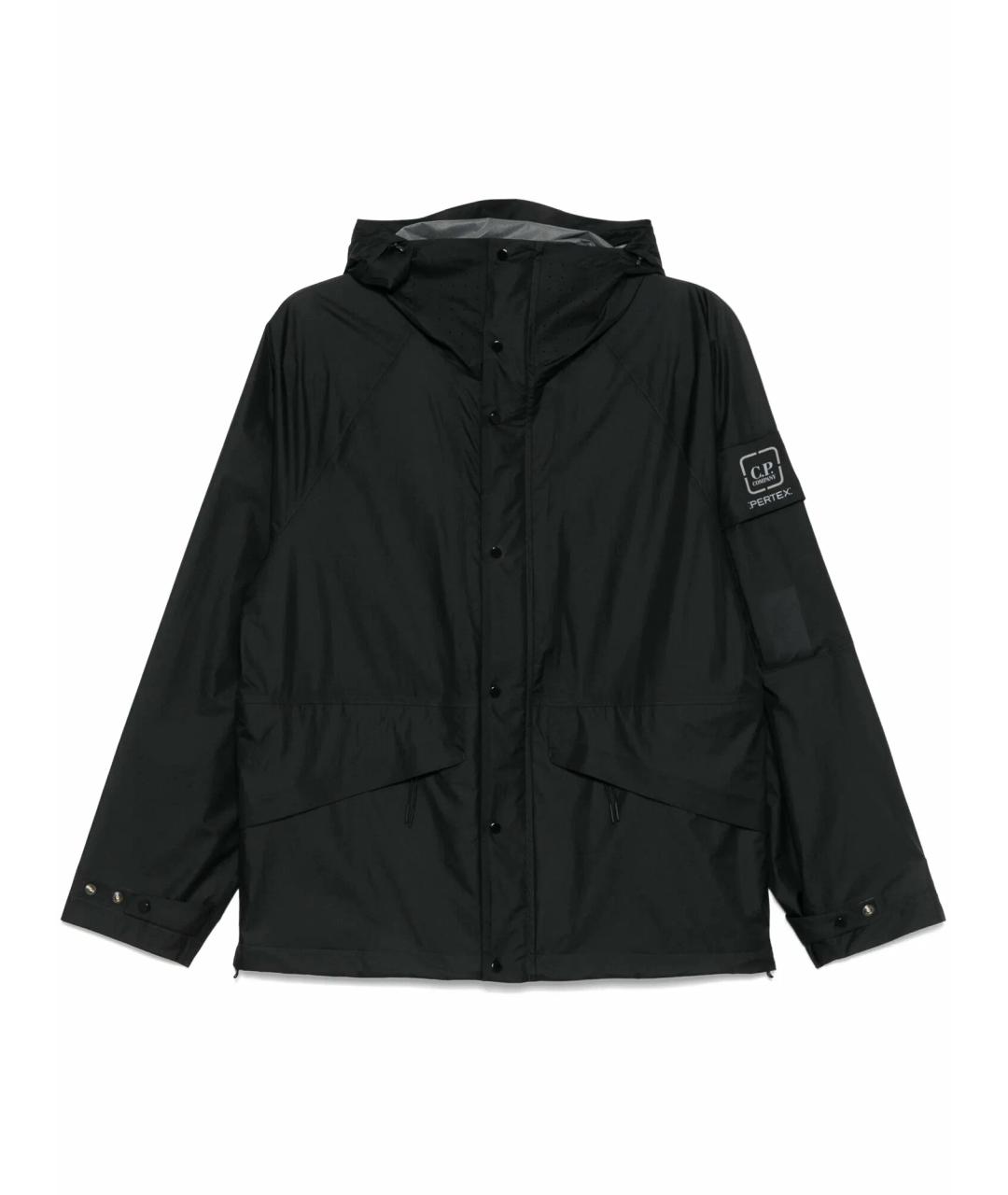 CP COMPANY Черная полиамидовая куртка, фото 1