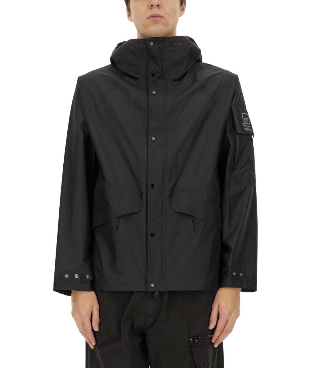 CP COMPANY Черная полиамидовая куртка, фото 2