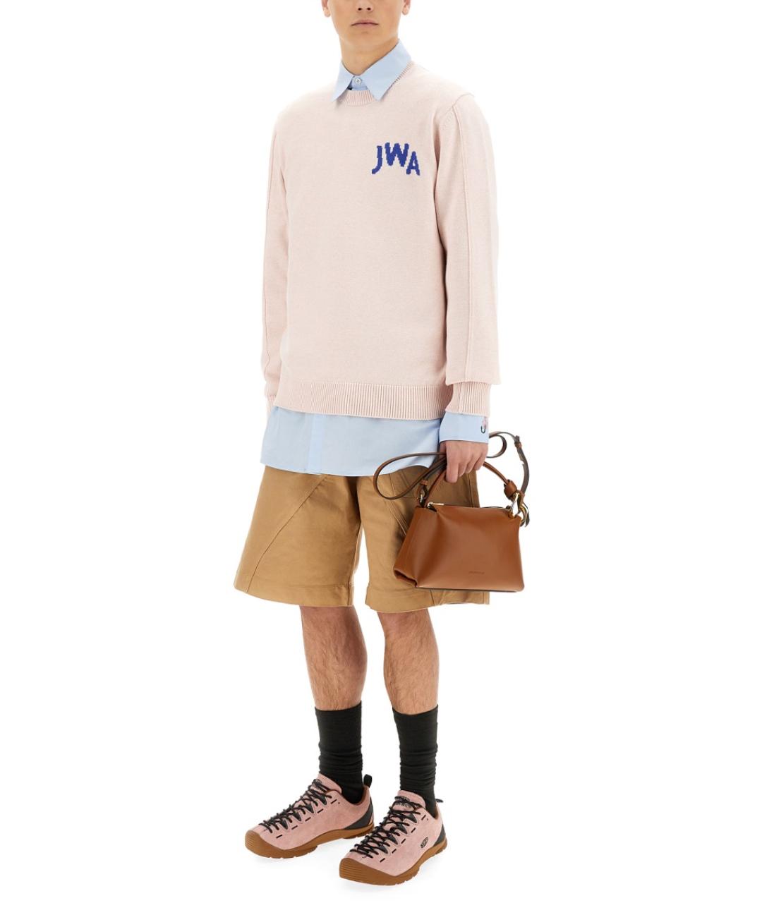 J.W.ANDERSON Розовый кашемировый джемпер / свитер, фото 3