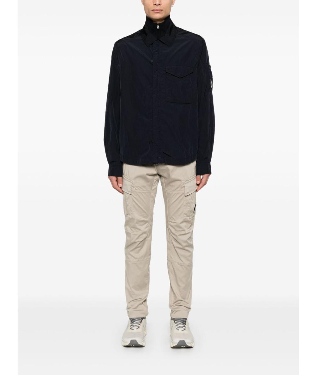 CP COMPANY Темно-синяя полиамидовая куртка, фото 5