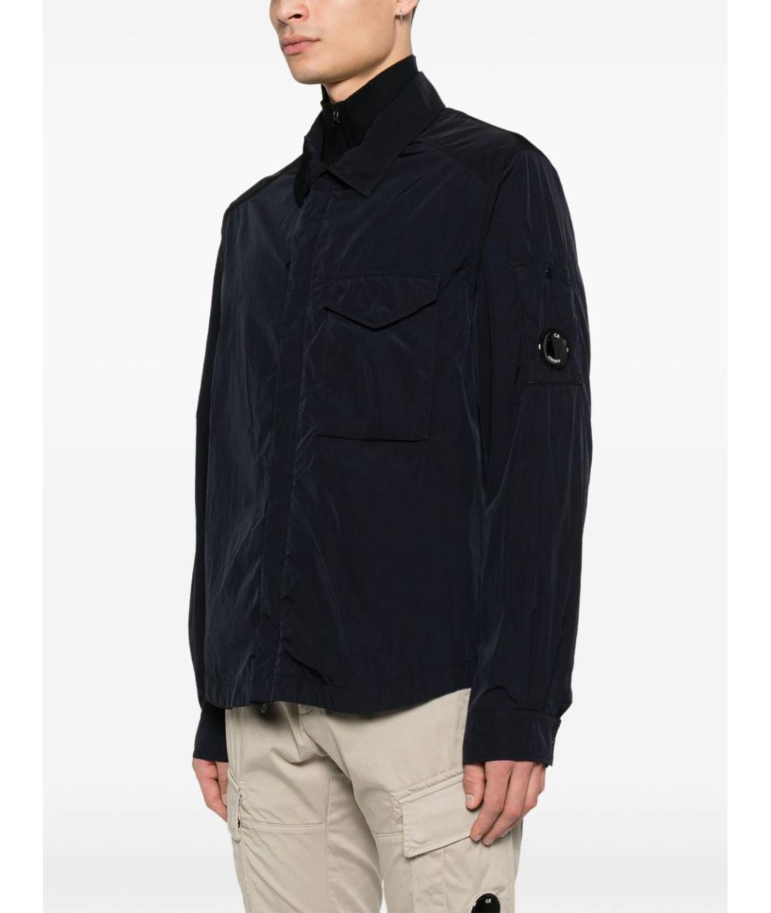 CP COMPANY Темно-синяя полиамидовая куртка, фото 3