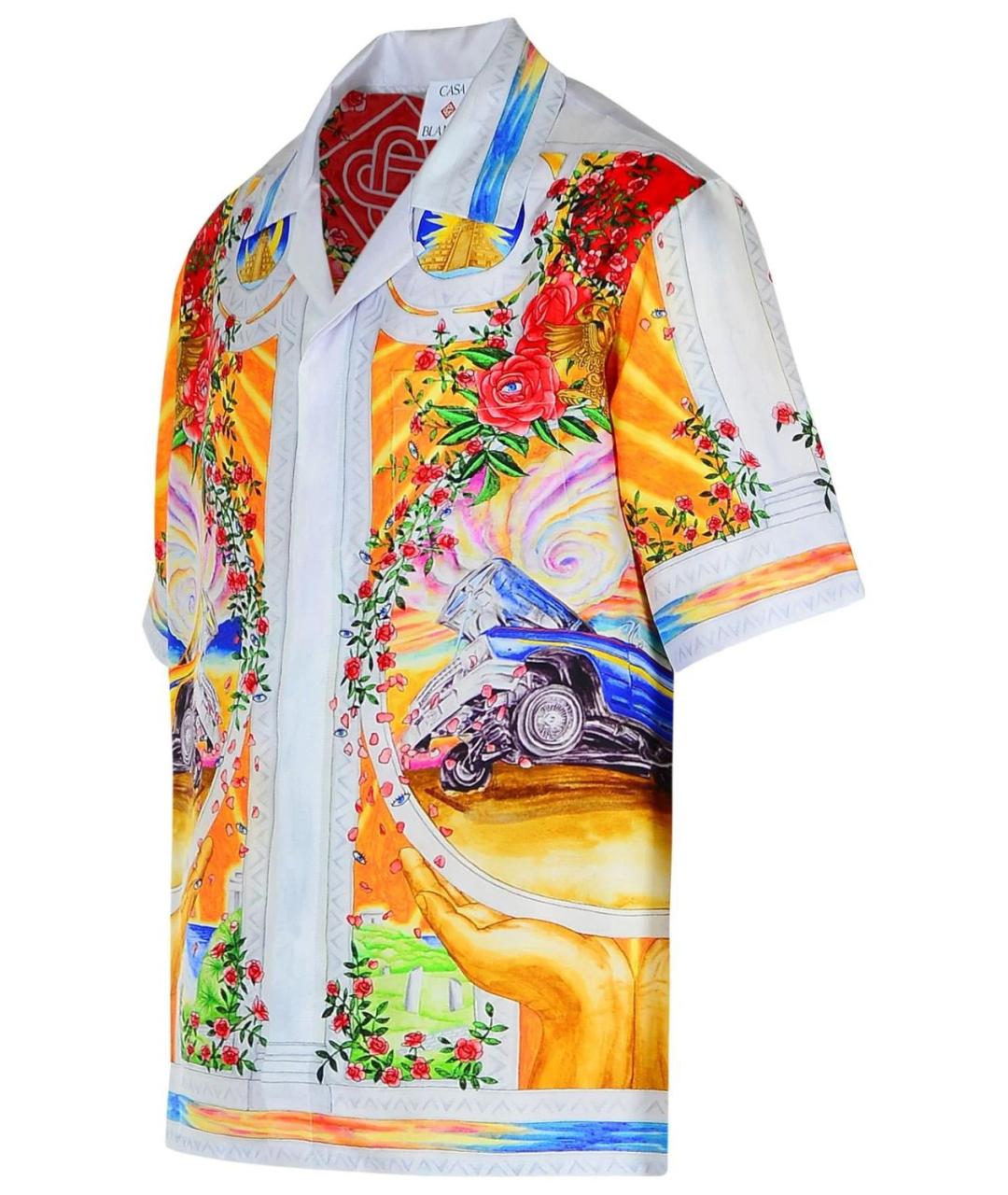 CASABLANCA Мульти шелковая кэжуал рубашка, фото 3