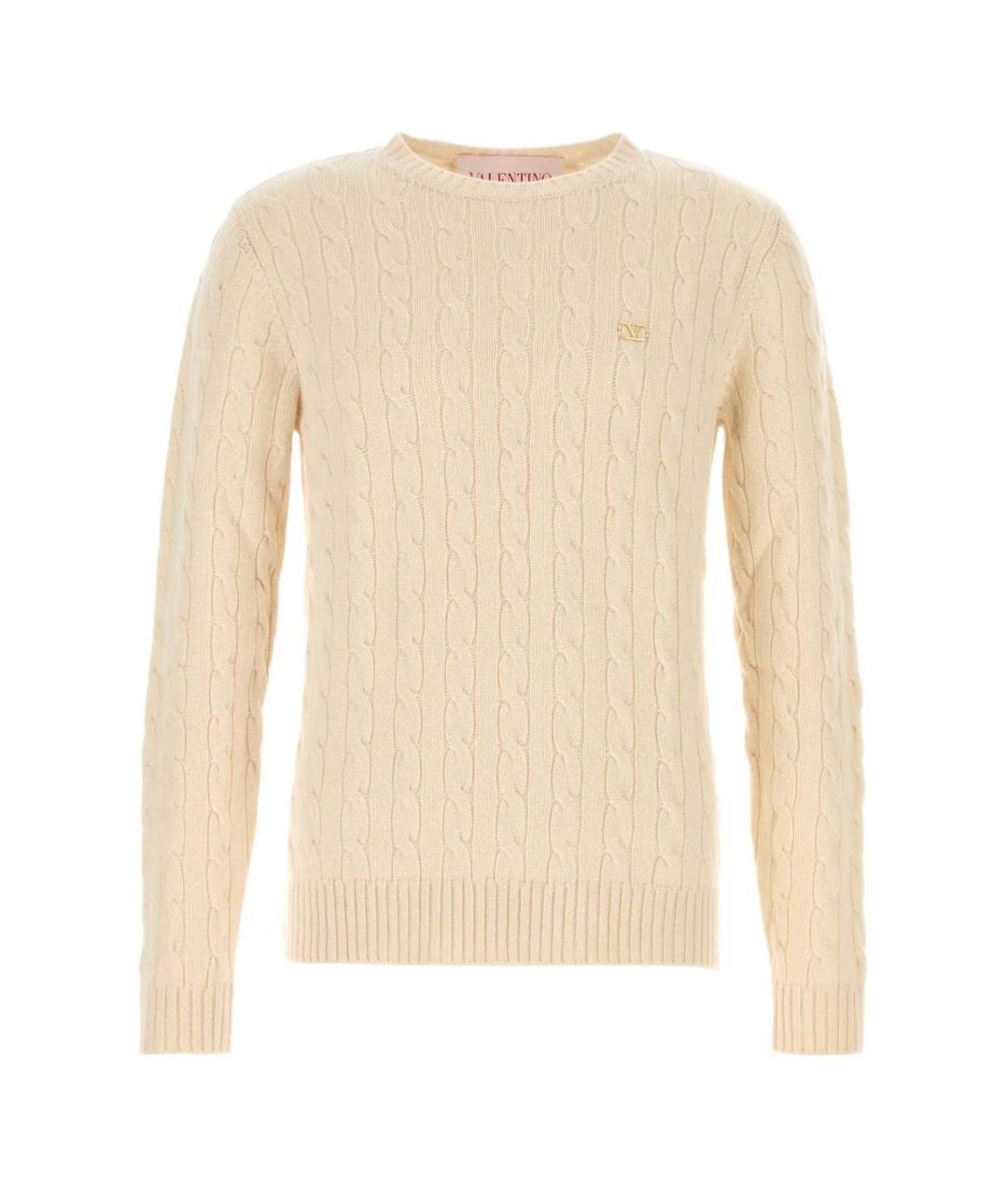 VALENTINO Бежевый джемпер / свитер, фото 1