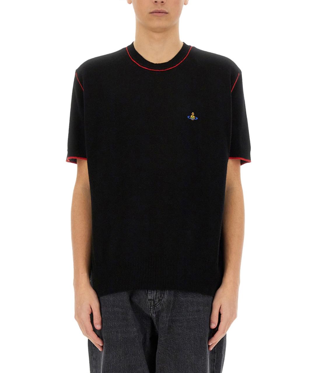 VIVIENNE WESTWOOD Черная футболка, фото 2