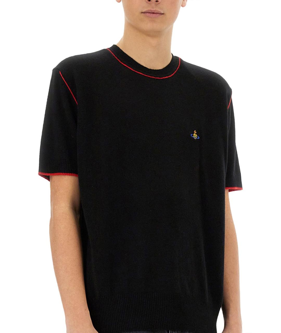 VIVIENNE WESTWOOD Черная футболка, фото 5
