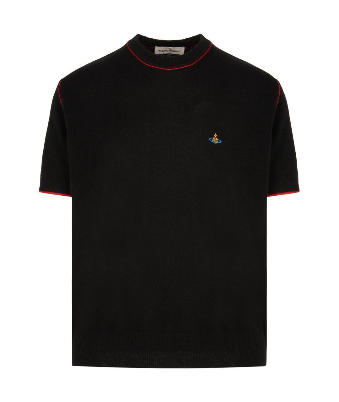VIVIENNE WESTWOOD Черная футболка, фото 1