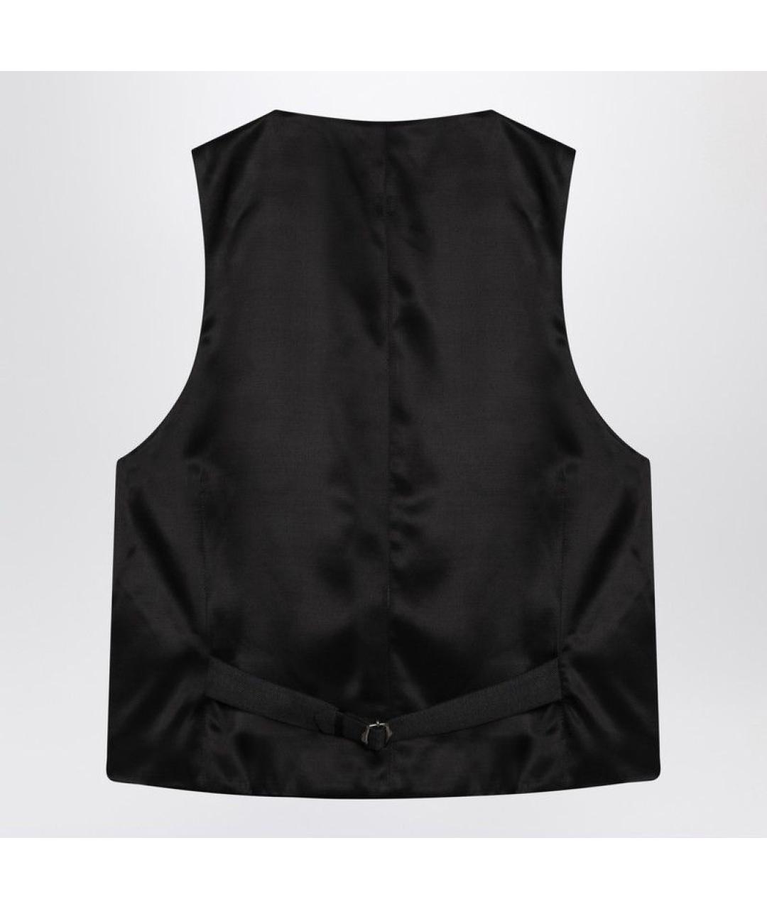 VALENTINO Серая шерстяная жилетка, фото 2