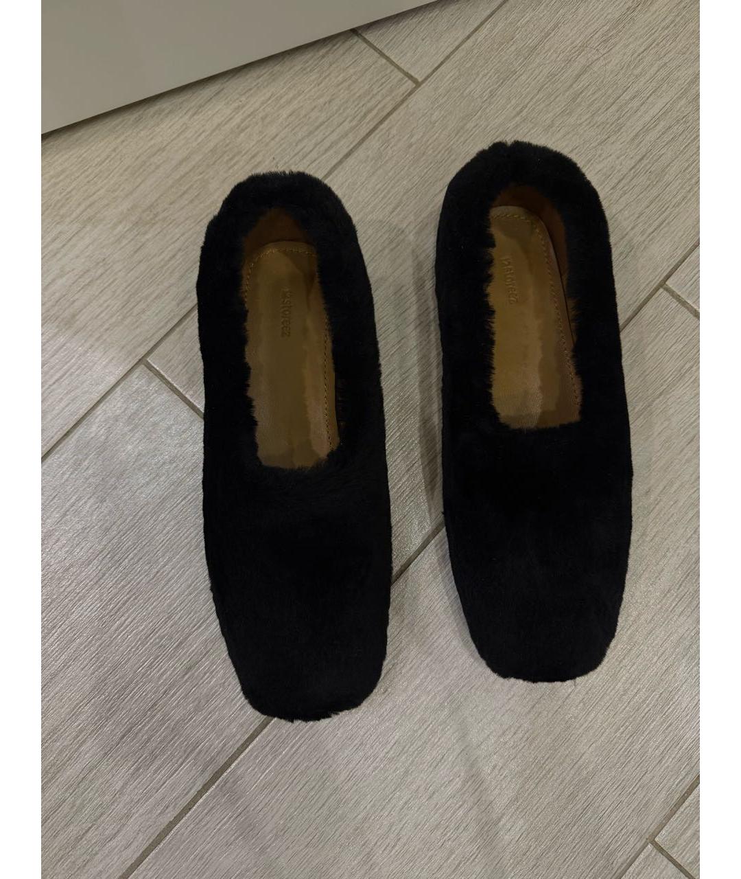 12 STOREEZ Черные балетки, фото 4