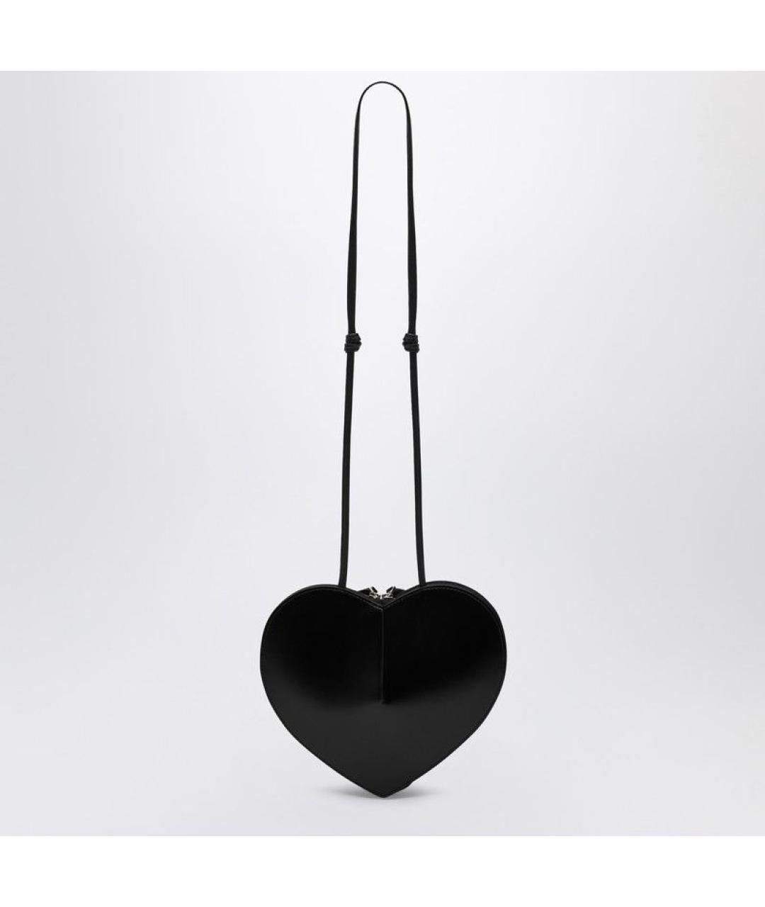 ALAIA Черная кожаная сумка через плечо, фото 2