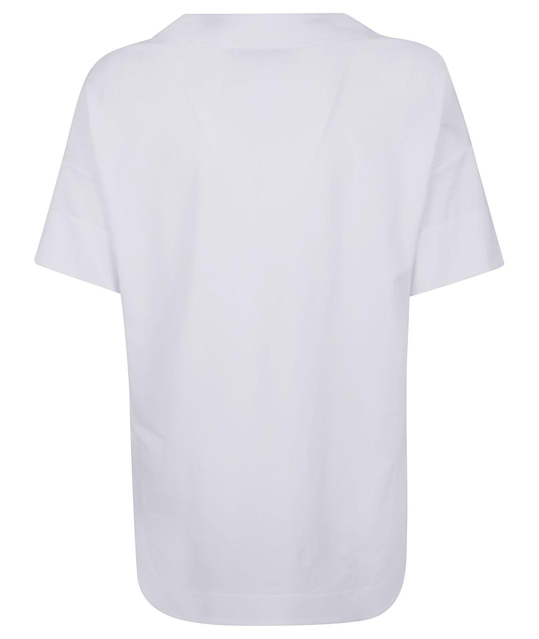 D.EXTERIOR Белая хлопковая футболка, фото 2