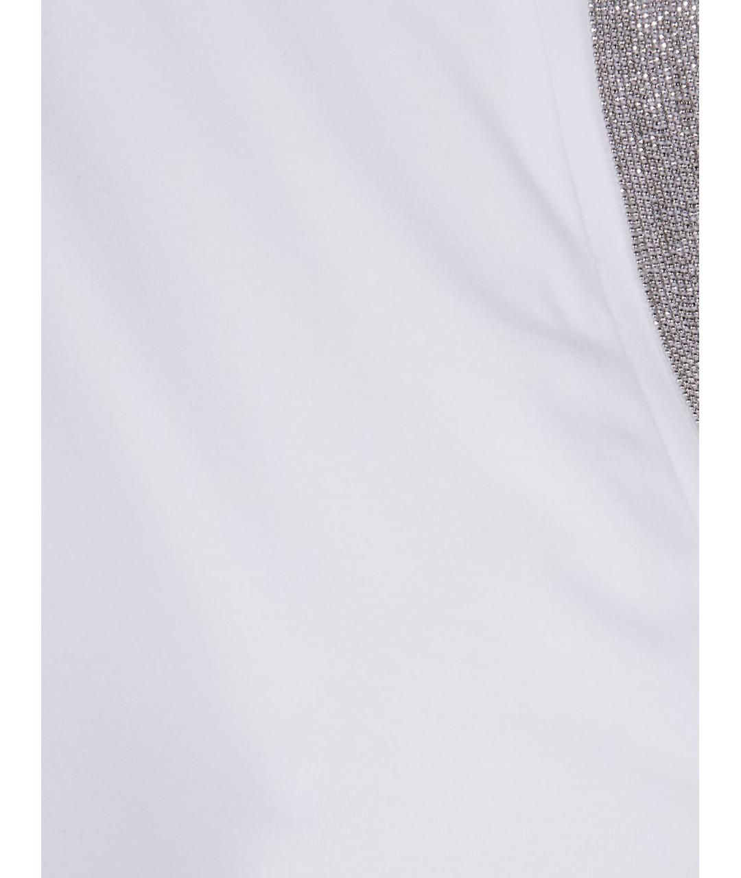 D.EXTERIOR Белая хлопковая футболка, фото 3