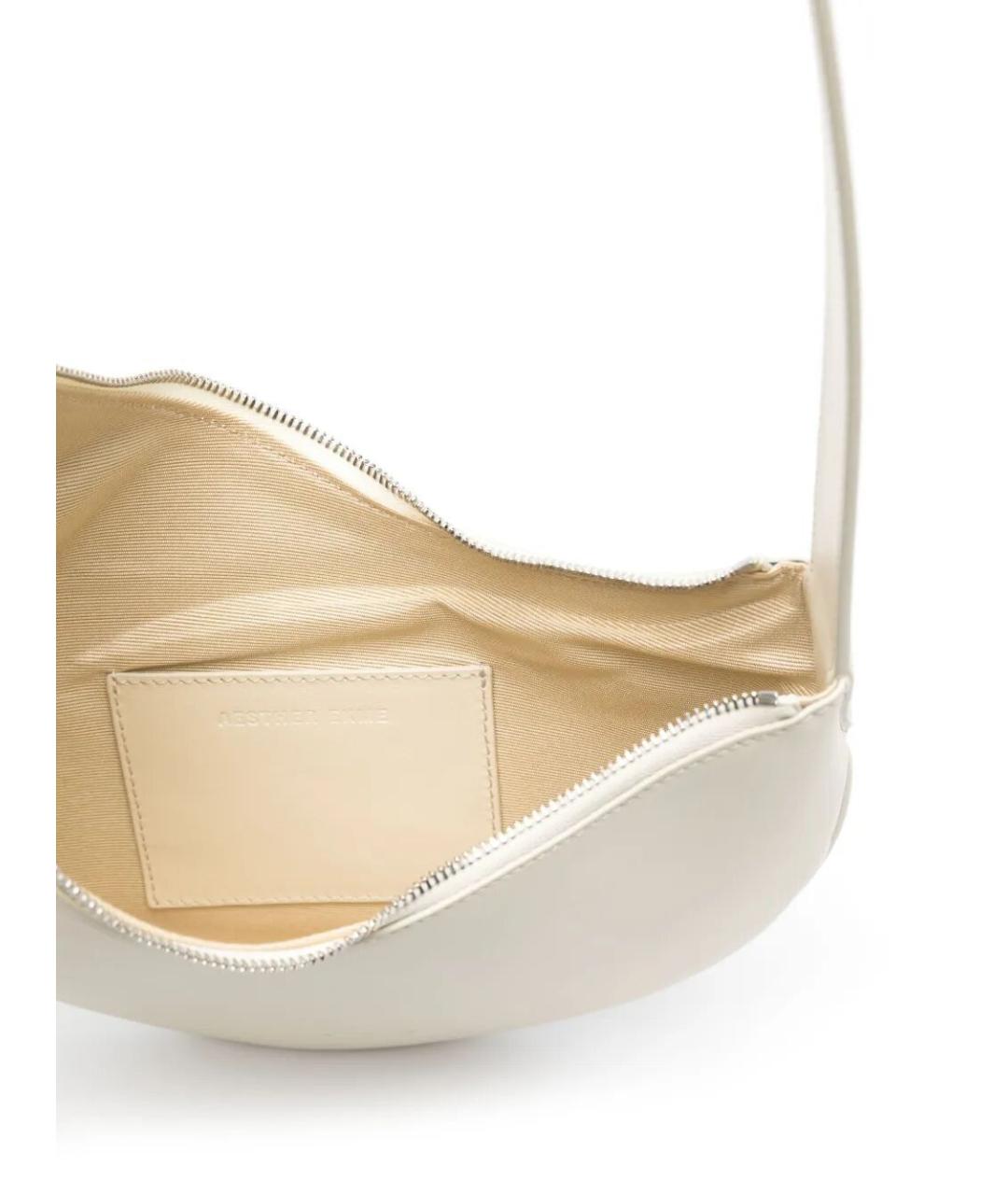 AESTHER EKME Белая кожаная сумка через плечо, фото 5