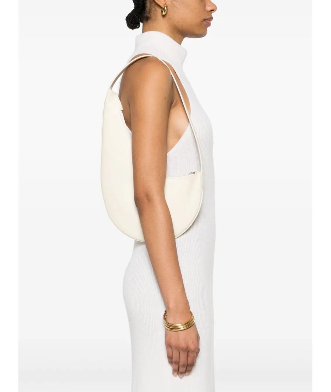 AESTHER EKME Белая кожаная сумка через плечо, фото 2