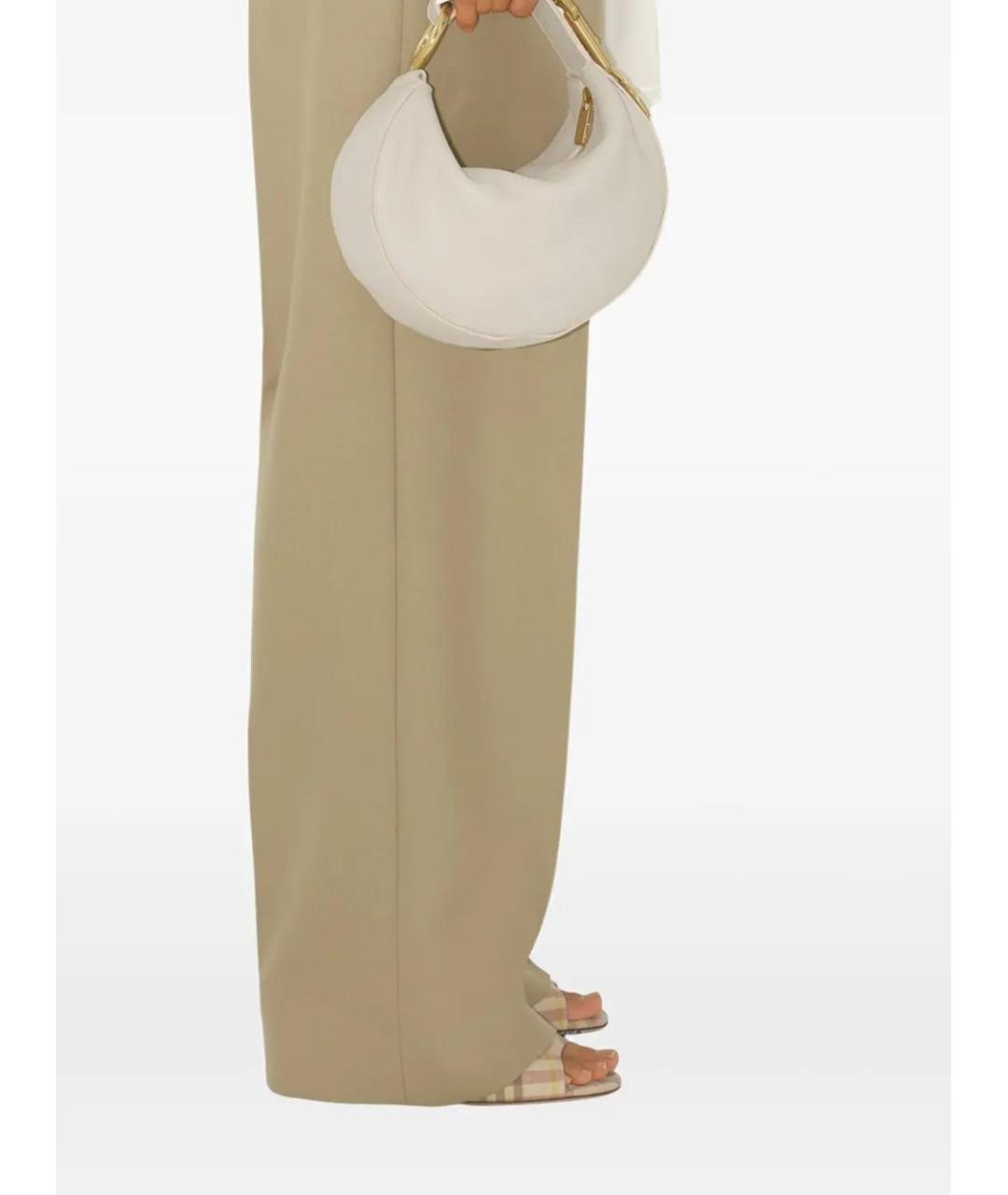 BURBERRY Белая шелковая рубашка, фото 3