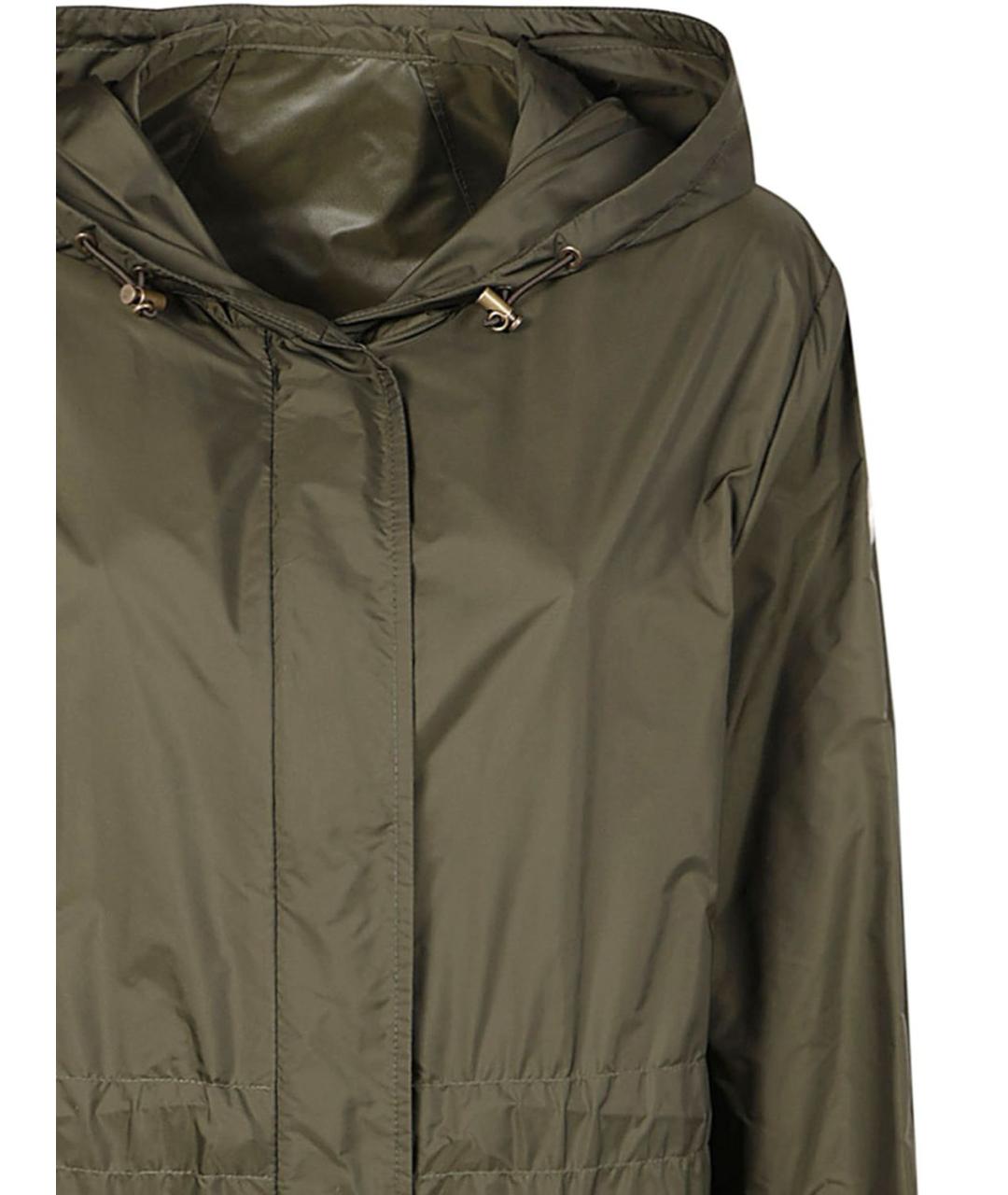 MONCLER Зеленая полиамидовая парка, фото 3