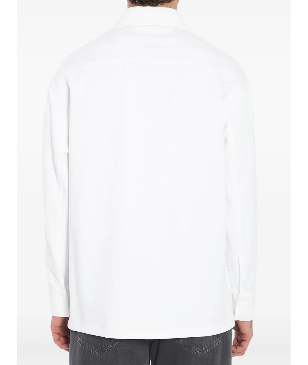 FENDI Белая хлопковая куртка, фото 5