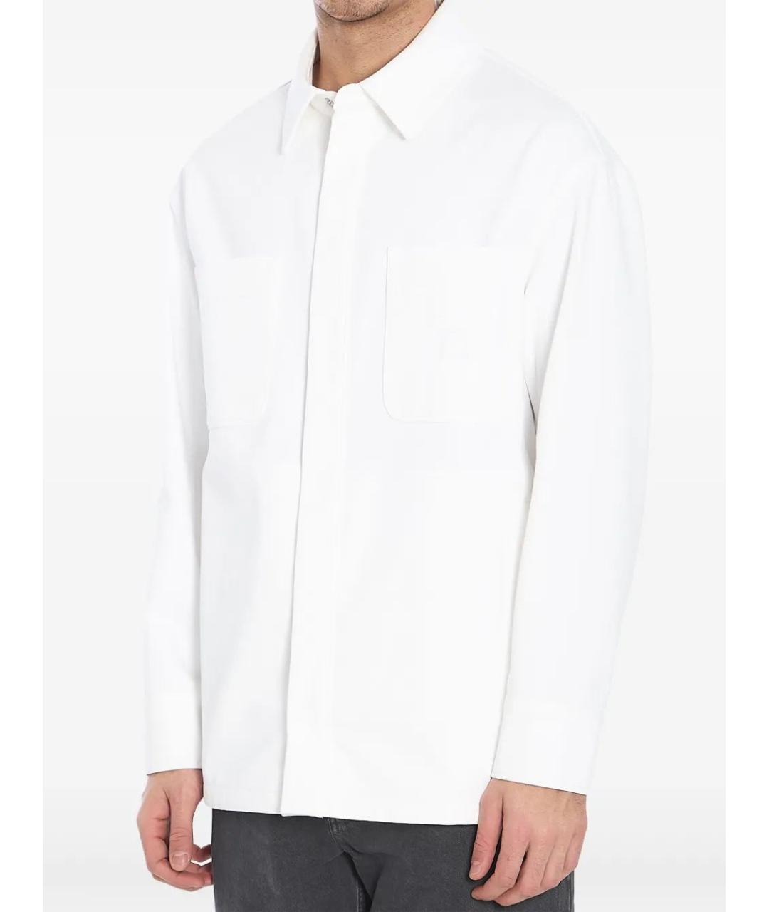 FENDI Белая хлопковая куртка, фото 3