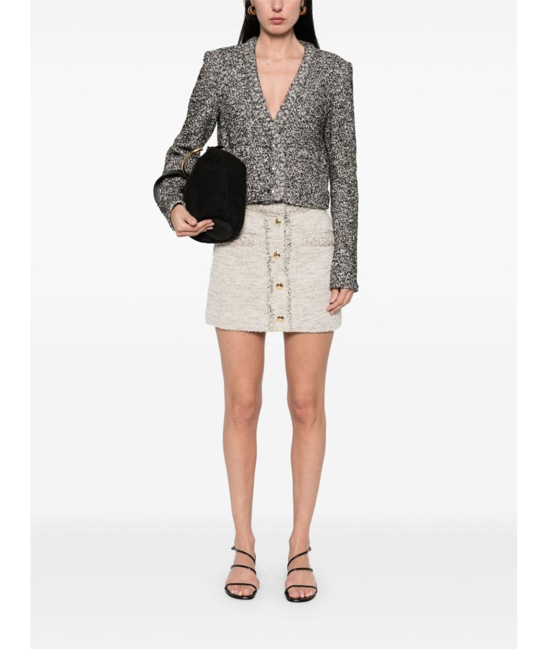 ISABEL MARANT Бежевая юбка мини, фото 2