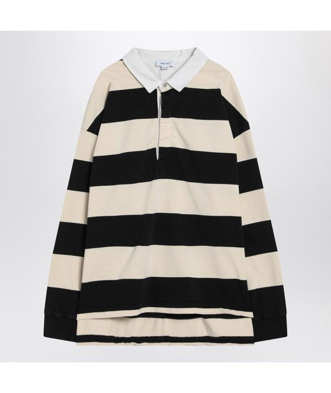 ALEXANDER MCQUEEN Мульти вискозное поло с длинным рукавом, фото 3