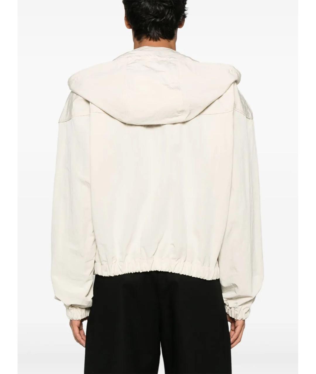 JACQUEMUS Бежевая полиамидовая куртка, фото 4