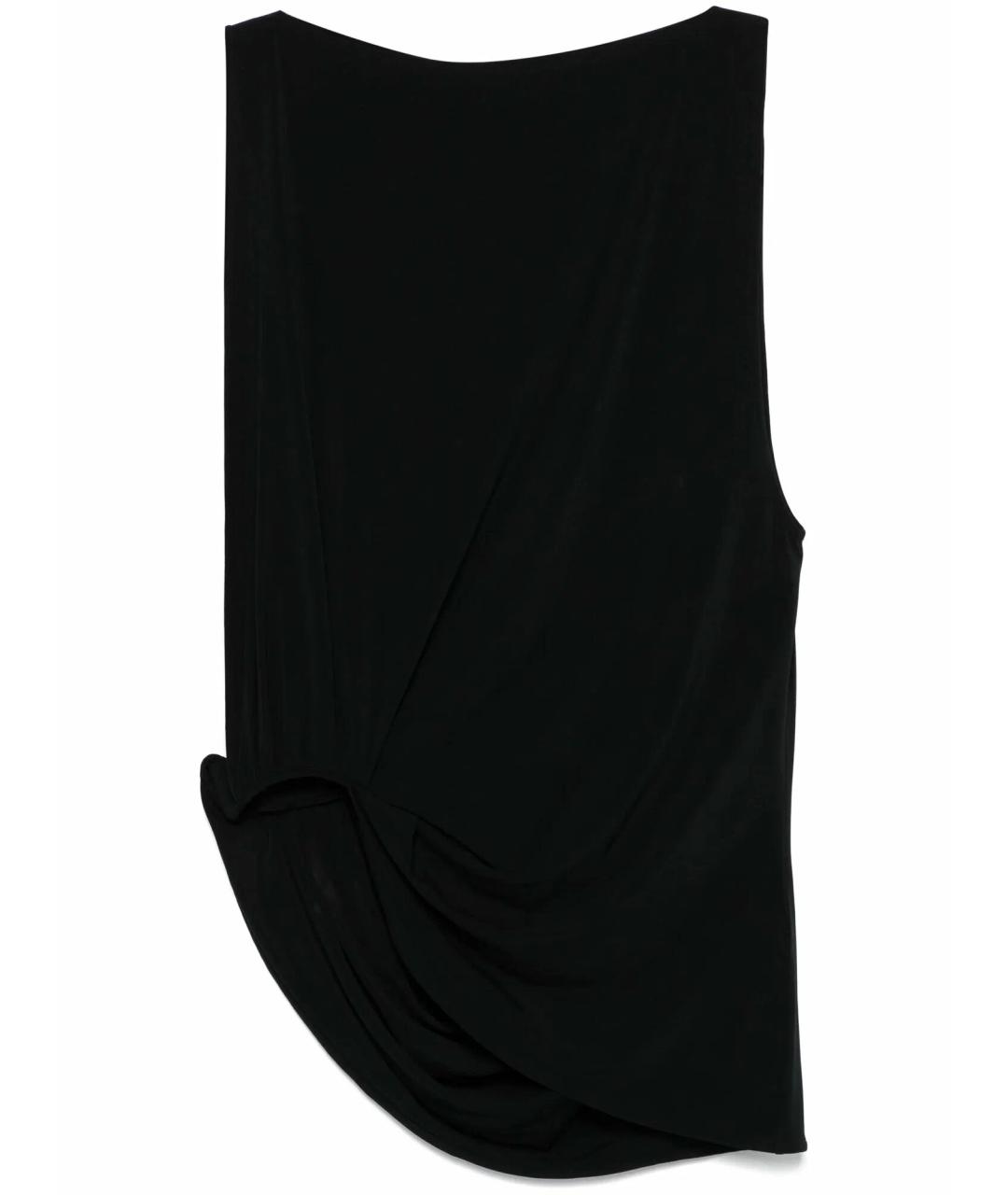 JACQUEMUS Черная вискозная блузы, фото 1