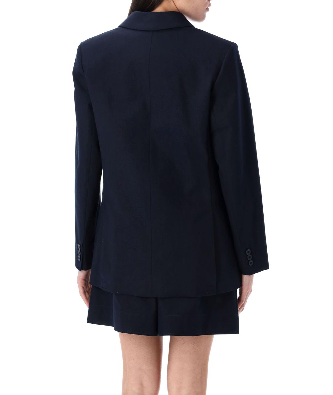 A.P.C. Синий хлопковый жакет/пиджак, фото 3