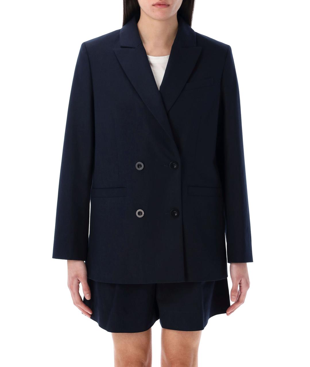 A.P.C. Синий хлопковый жакет/пиджак, фото 2