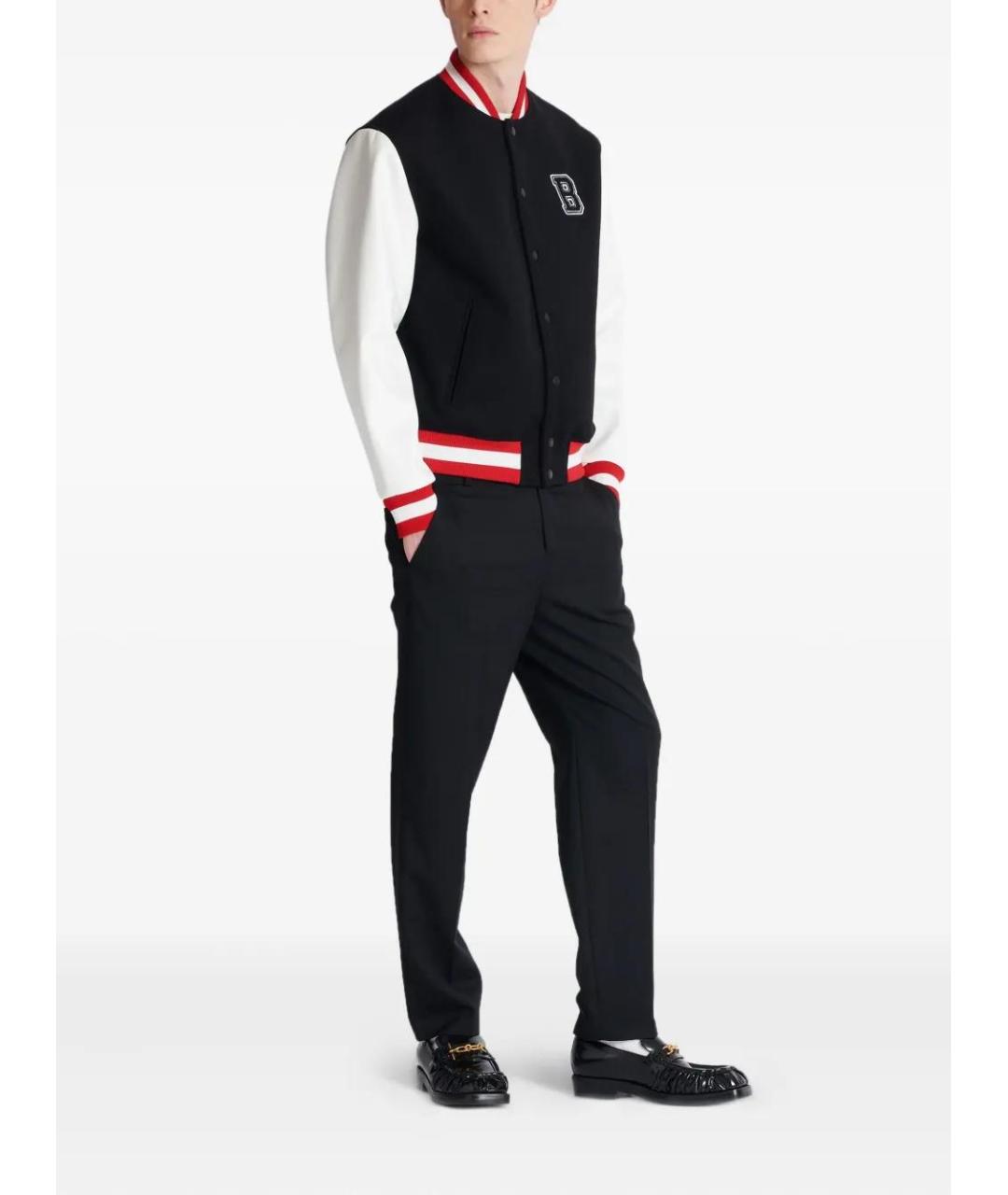 BALMAIN Черная шерстяная куртка, фото 5