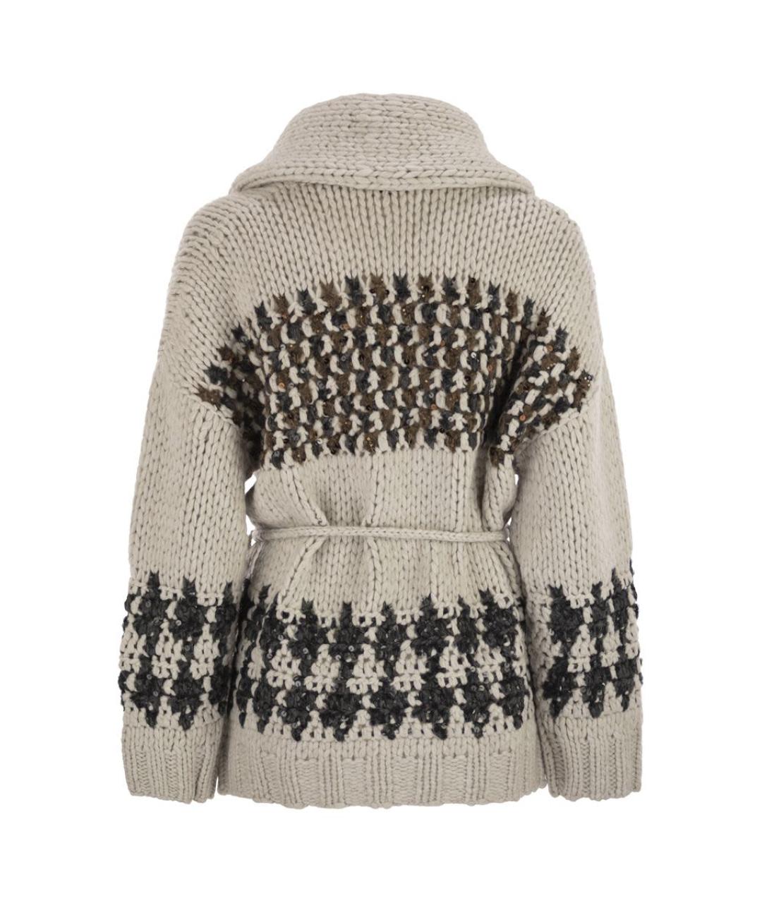 BRUNELLO CUCINELLI Мульти кашемировый кардиган, фото 2