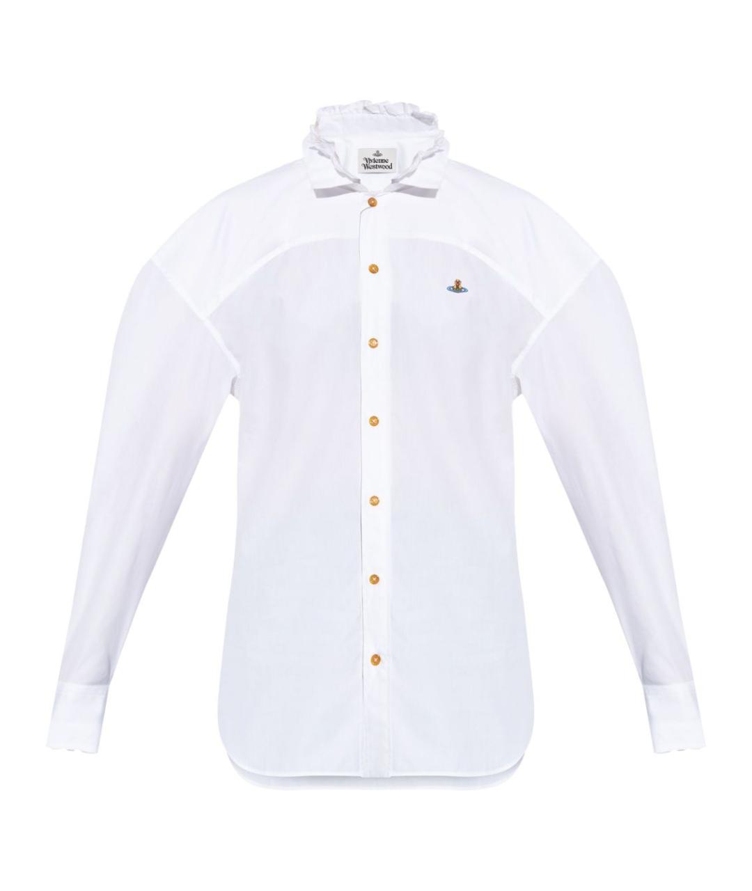 VIVIENNE WESTWOOD Белая хлопковая рубашка, фото 1
